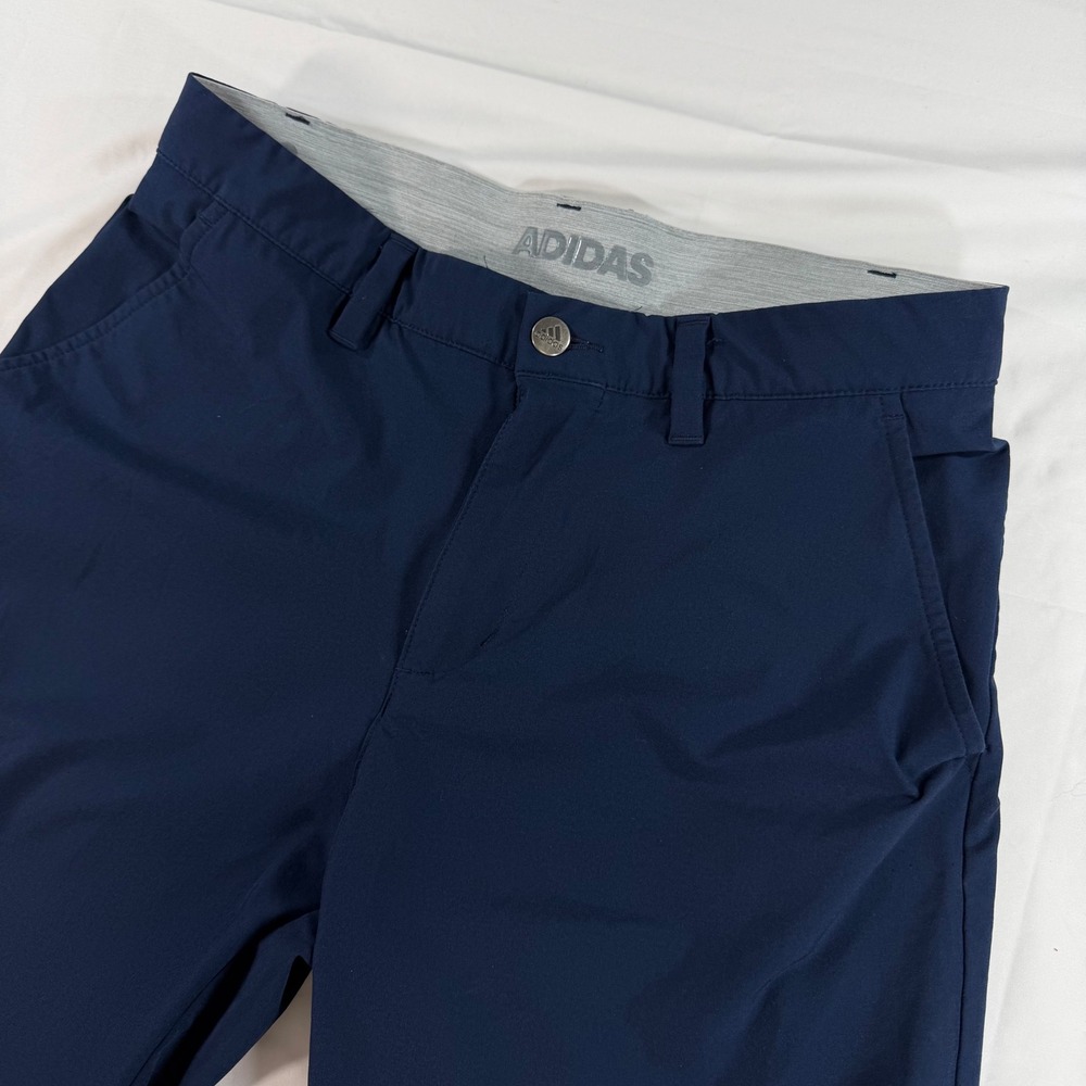 Adidas Mens Ultimate365 Golf Shorts Chino‎ Navy Blue Size 30 Performance Stretch